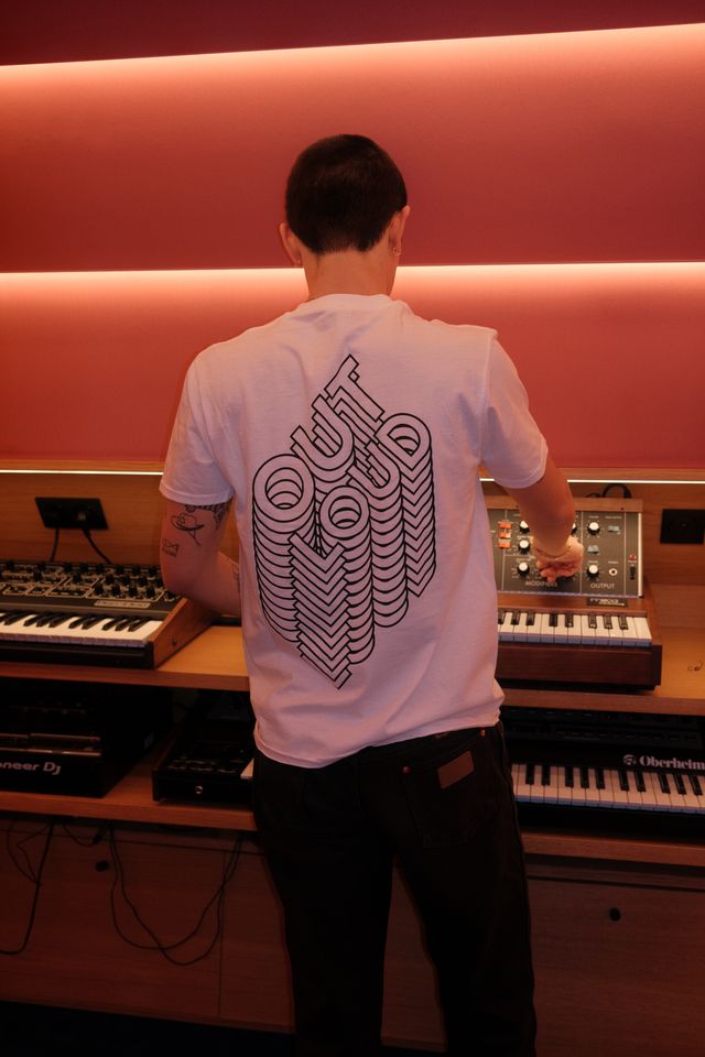 Le T-shirt Out Loud Blanc