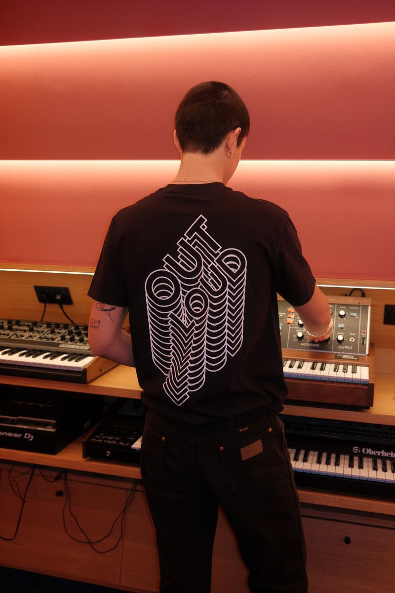 The Out Loud Black T-shirt